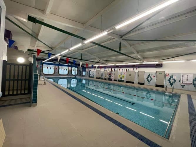 Knighton Sports Centre swimming school facility in Llandrindod Wells, Unknown - Professional swimming lessons and training